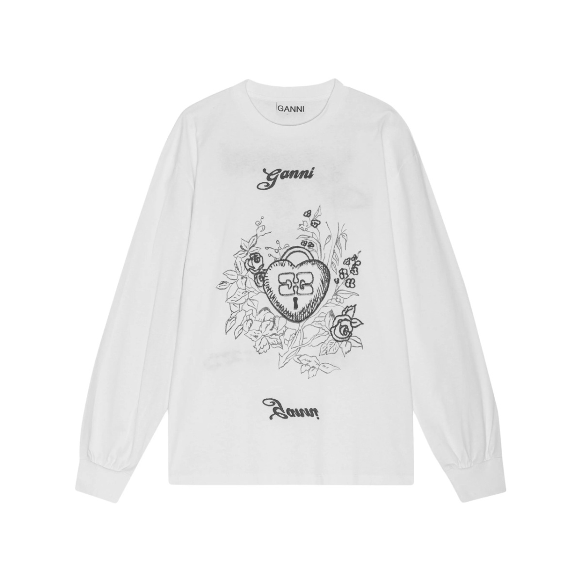 graphic-print sweatshirt