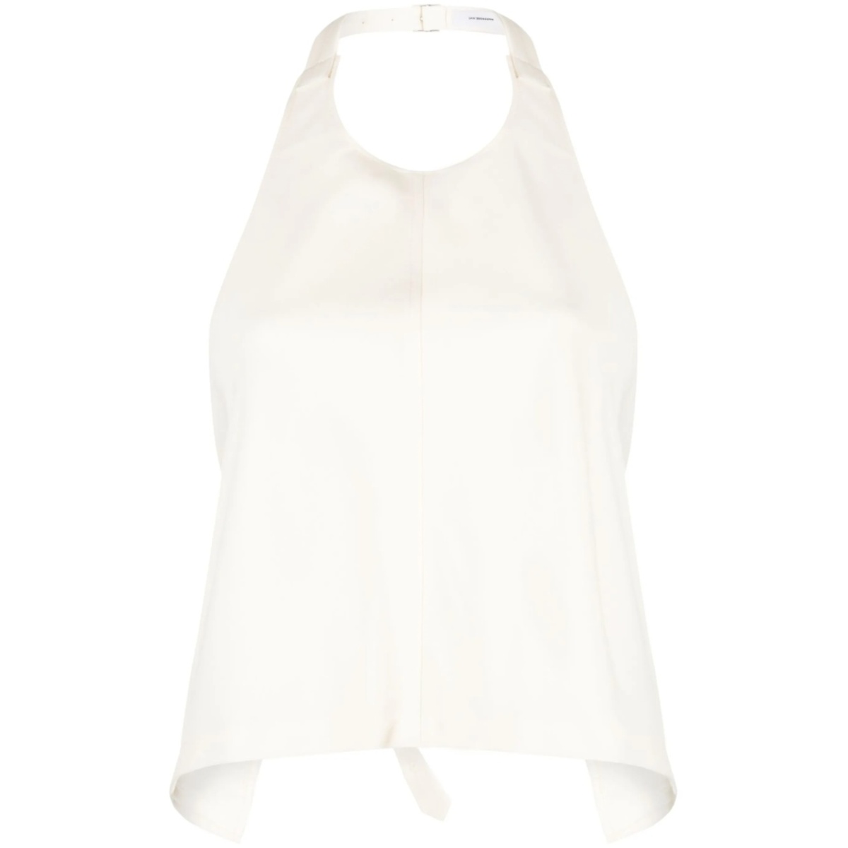 halterneck wool top