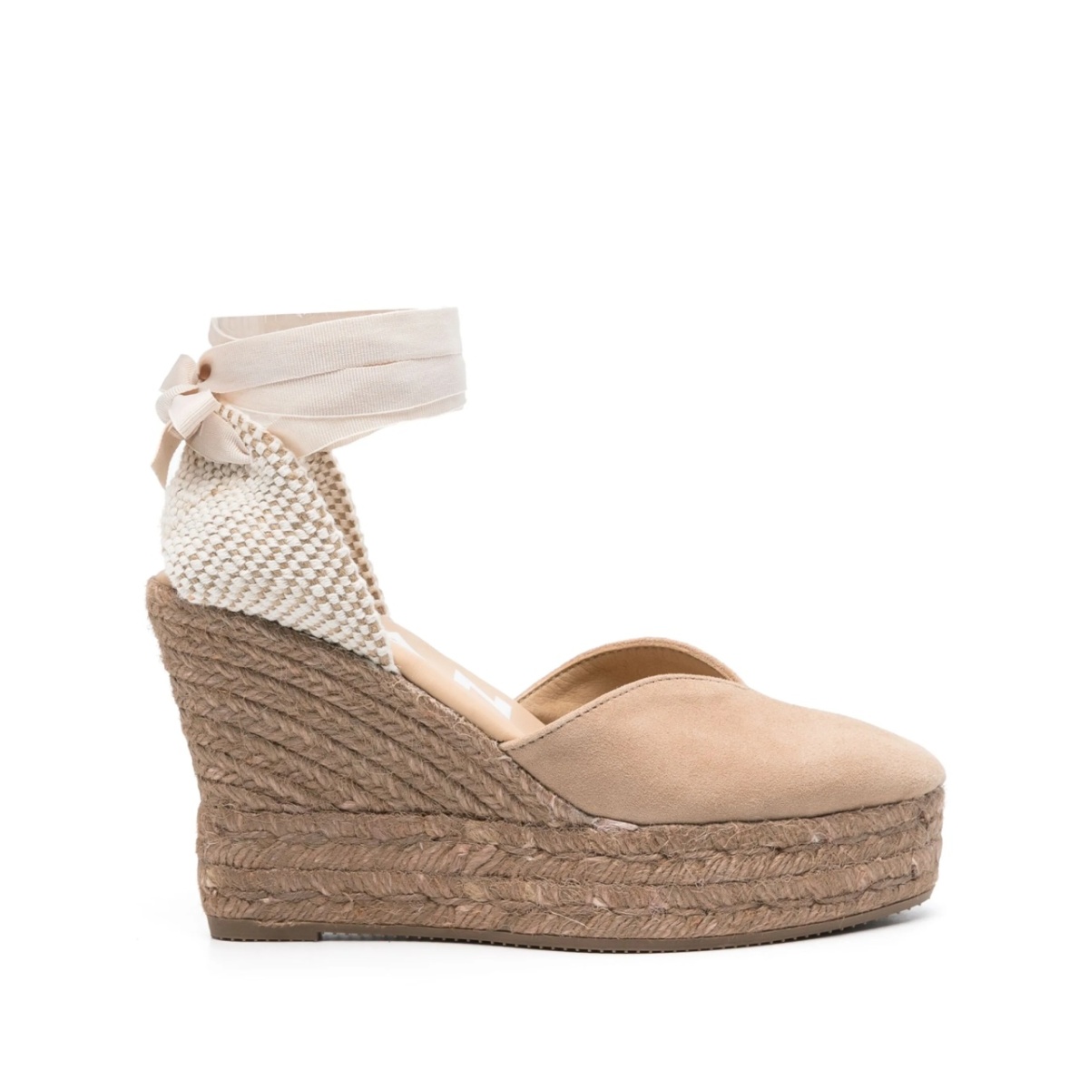 Hamptons 110mm wedge espadrilles