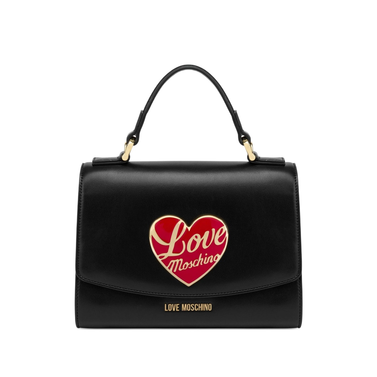 heart-appliqué tote bag