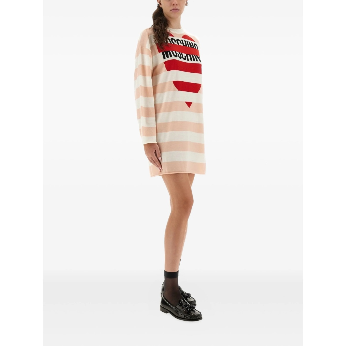 heart striped dress - Img 2
