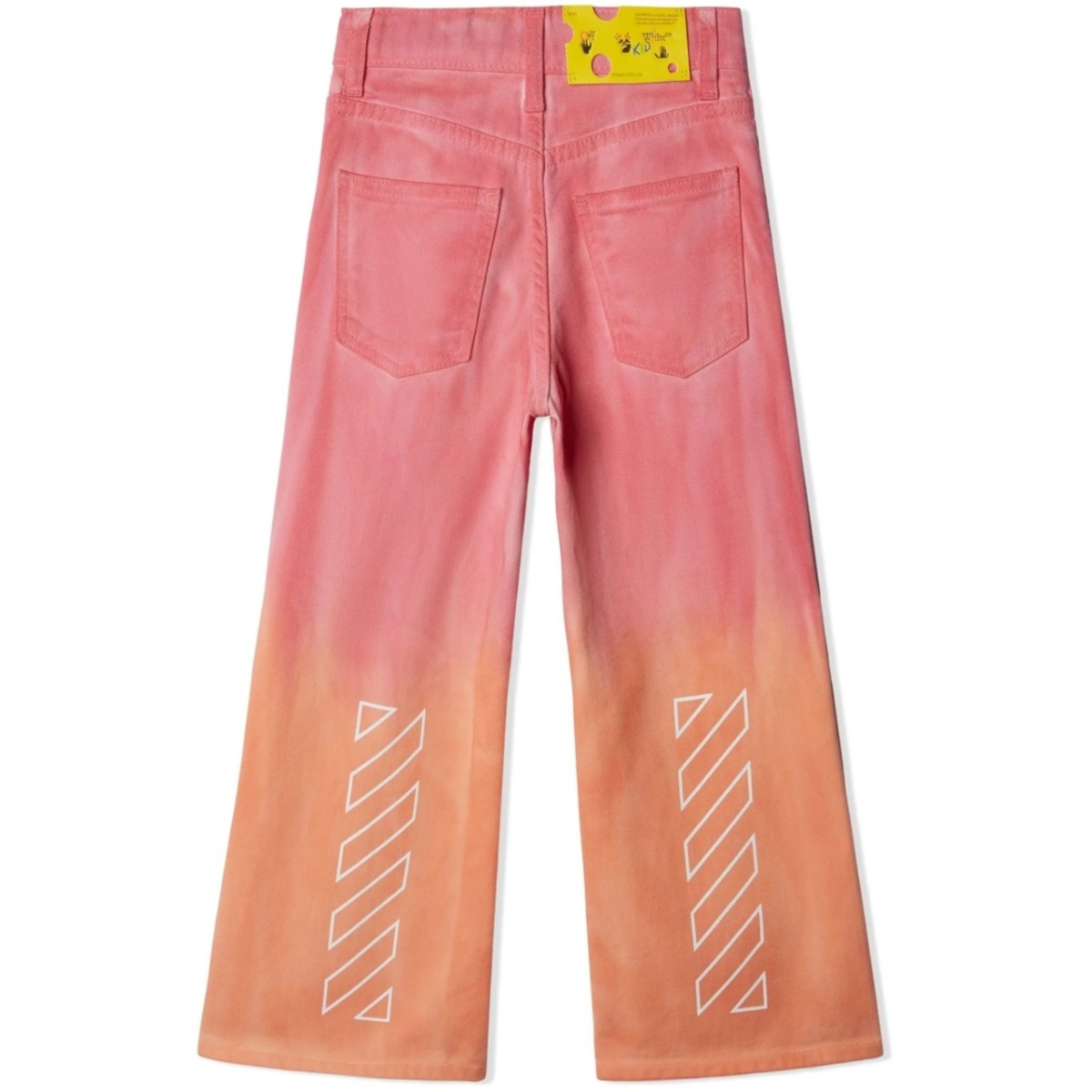 Helvetica faded wide leg trousers - Img 3