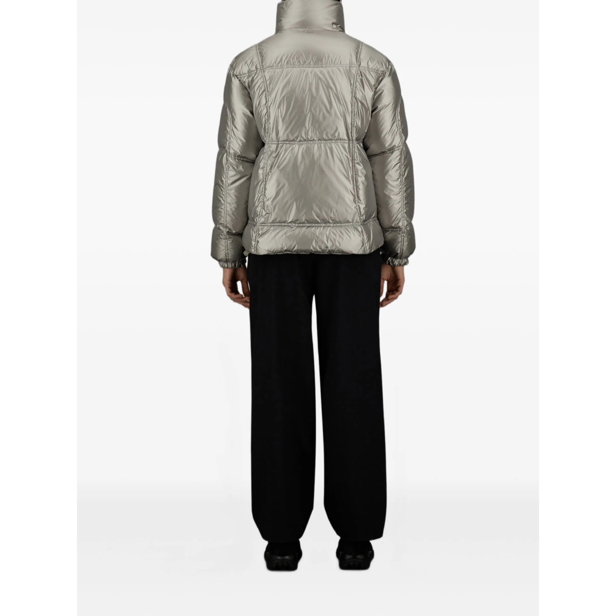 high-neck puffer jacket - Img 3