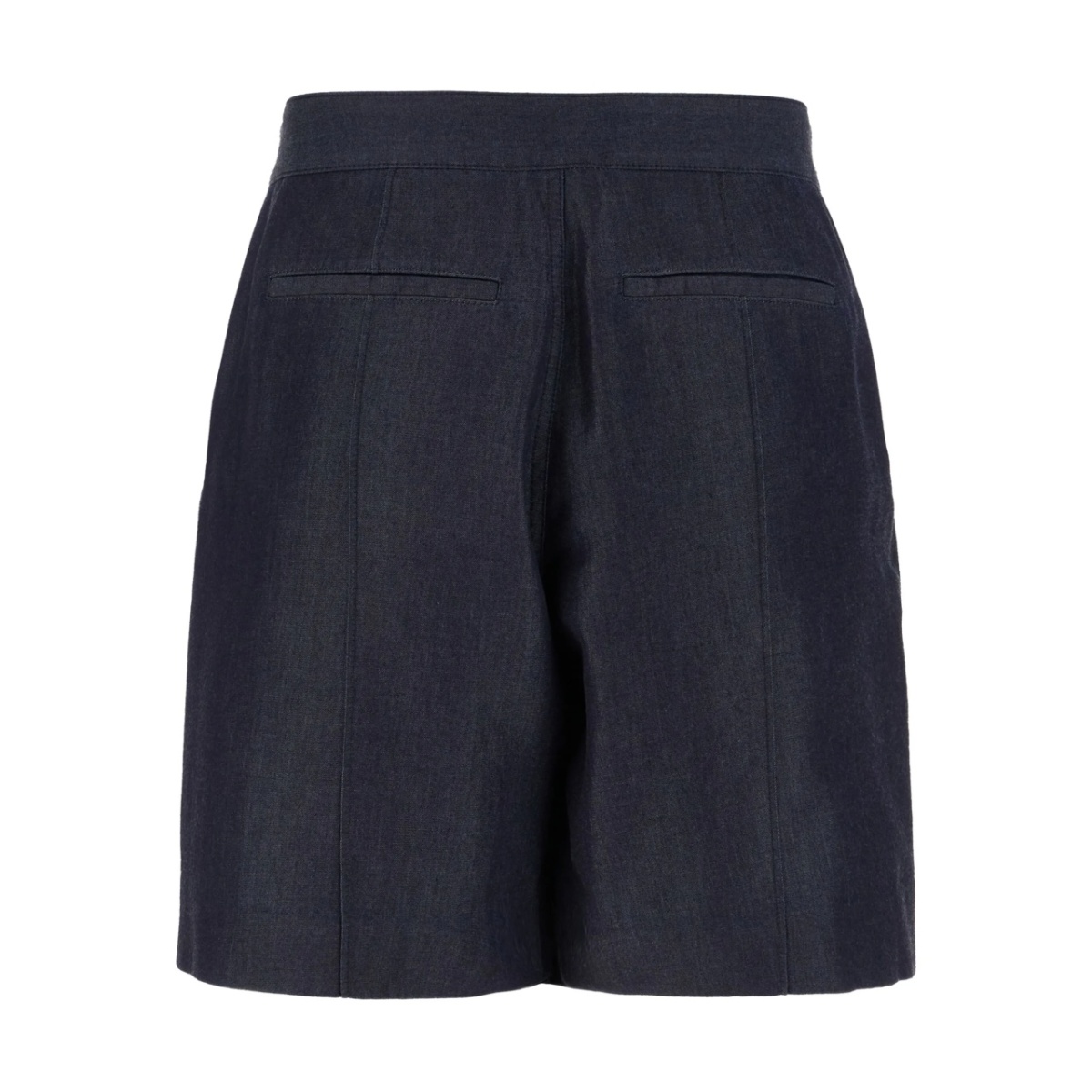high-waisted denim shorts - Img 2