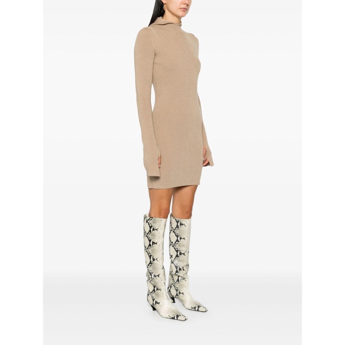 hooded mini dress - Img 3