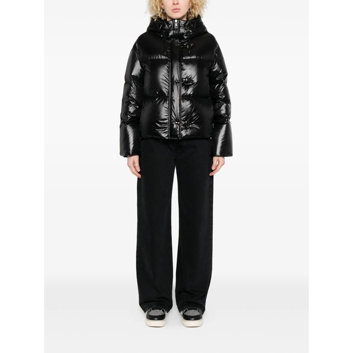 hooded puffer jacket - Img 2