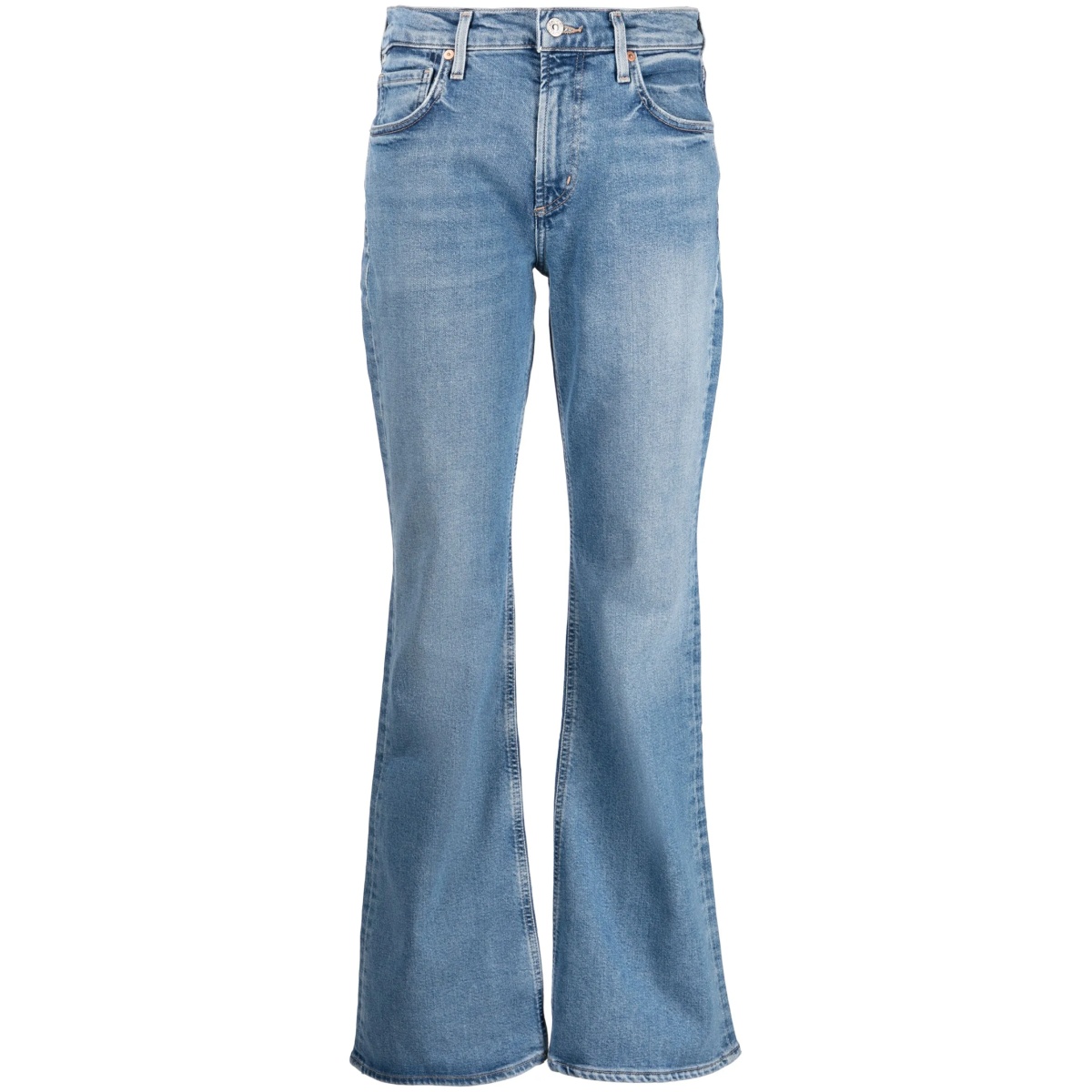 Isola mid-rise flared jeans