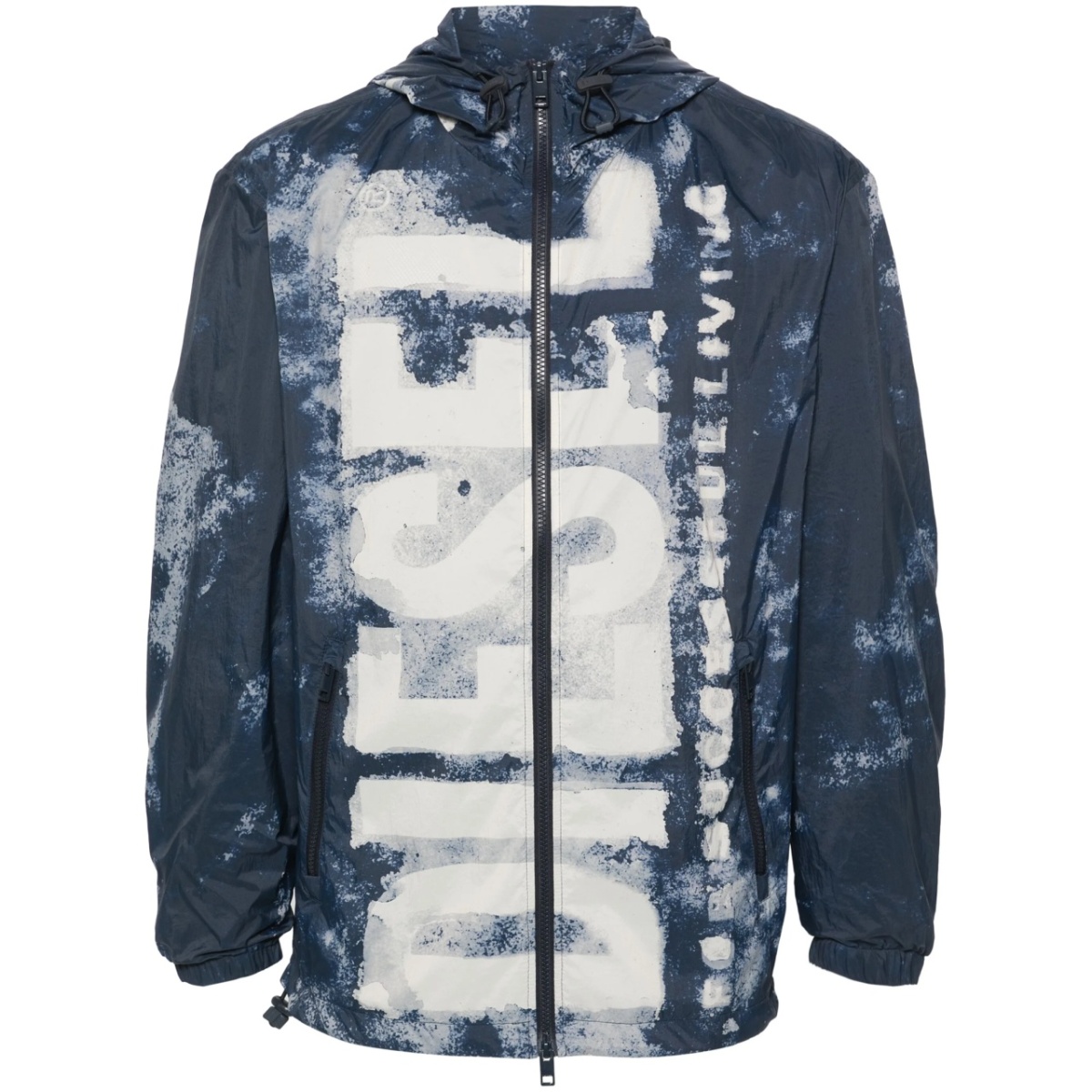 J-Warrett watercolour-effect jacket