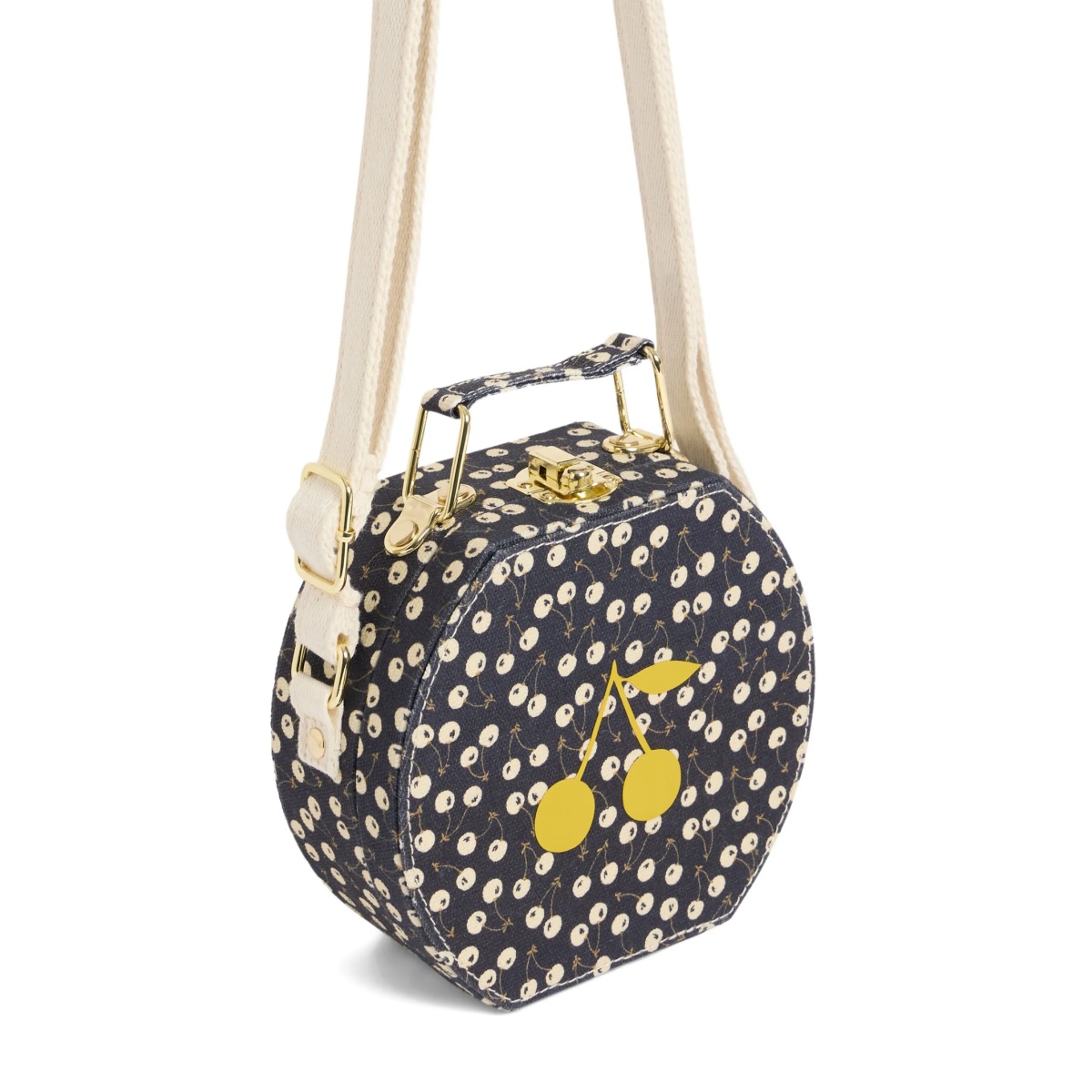Jadore cherry-print round shoulder bag - Img 3
