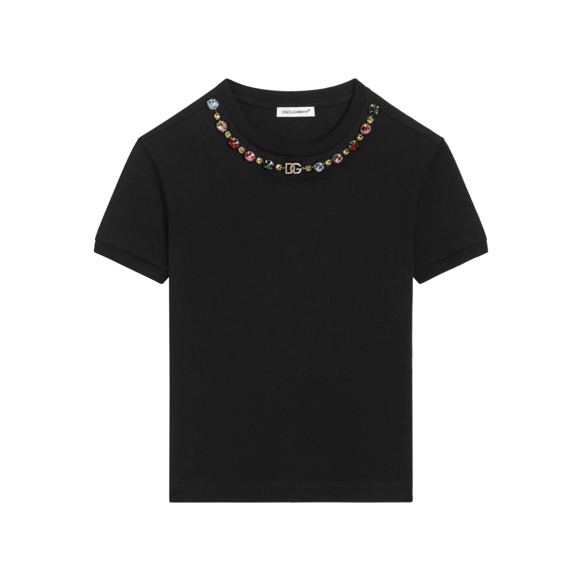 jewel-embellished T-shirt