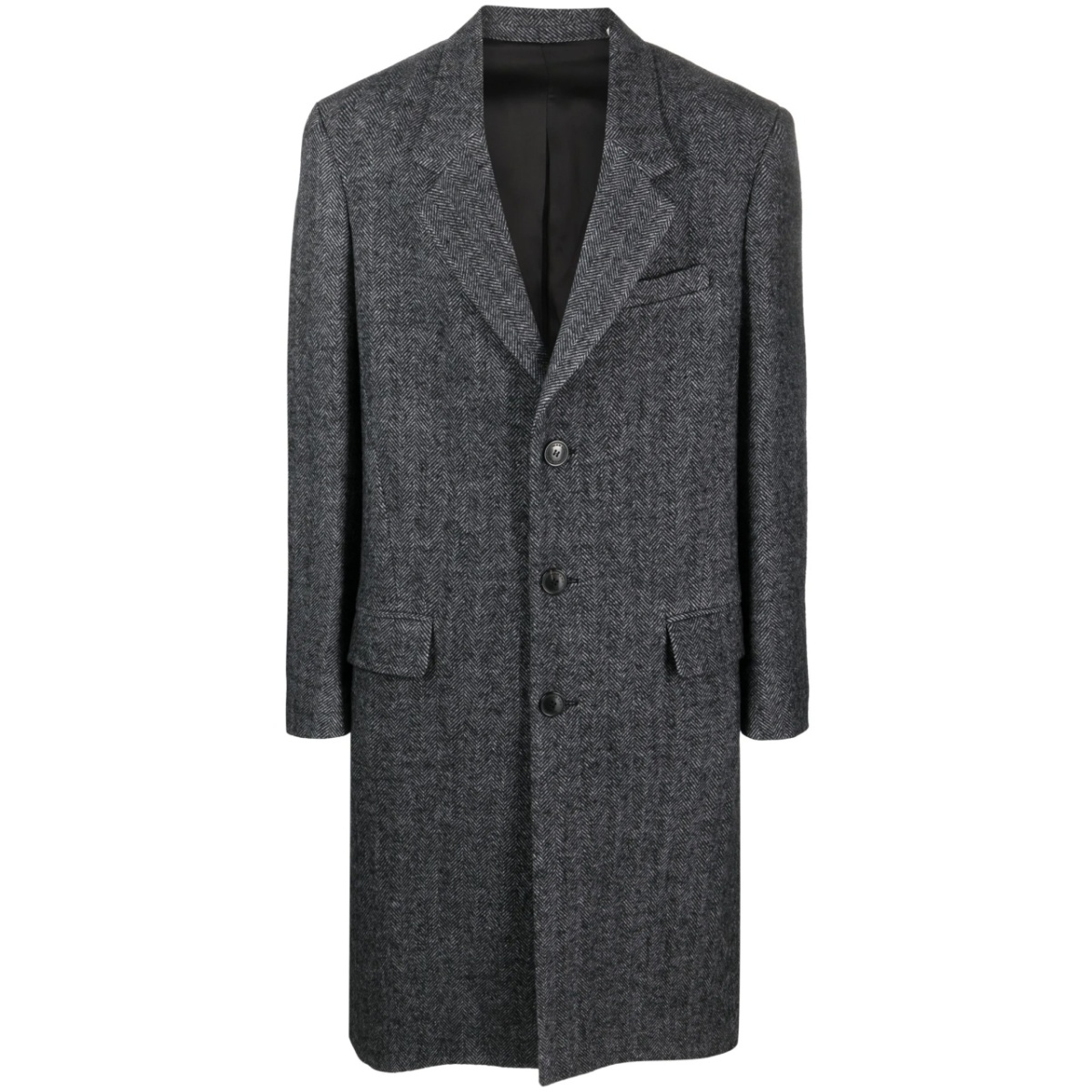 Johel recycled wool-blend coat