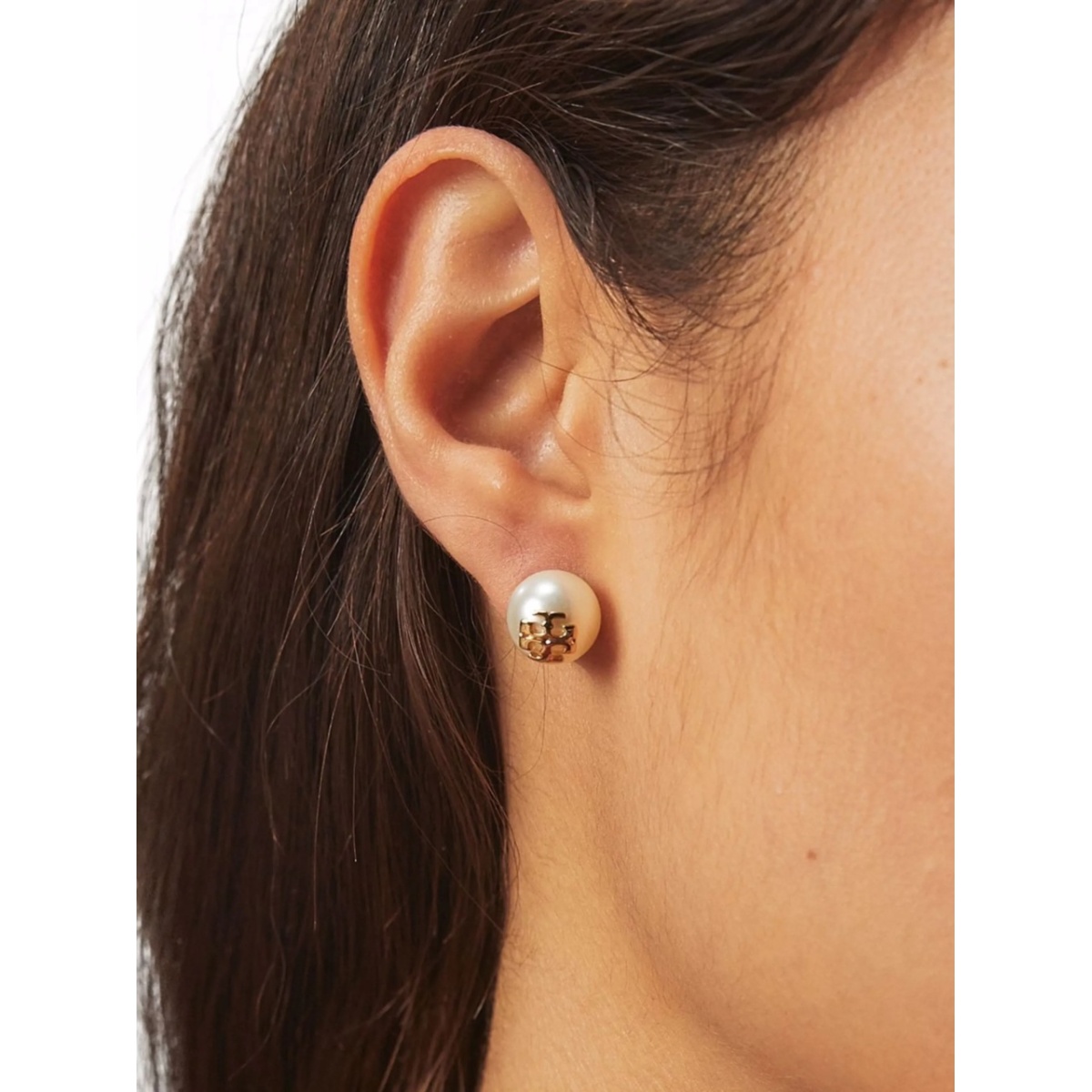 Kira pearl stud earrings - Img 2
