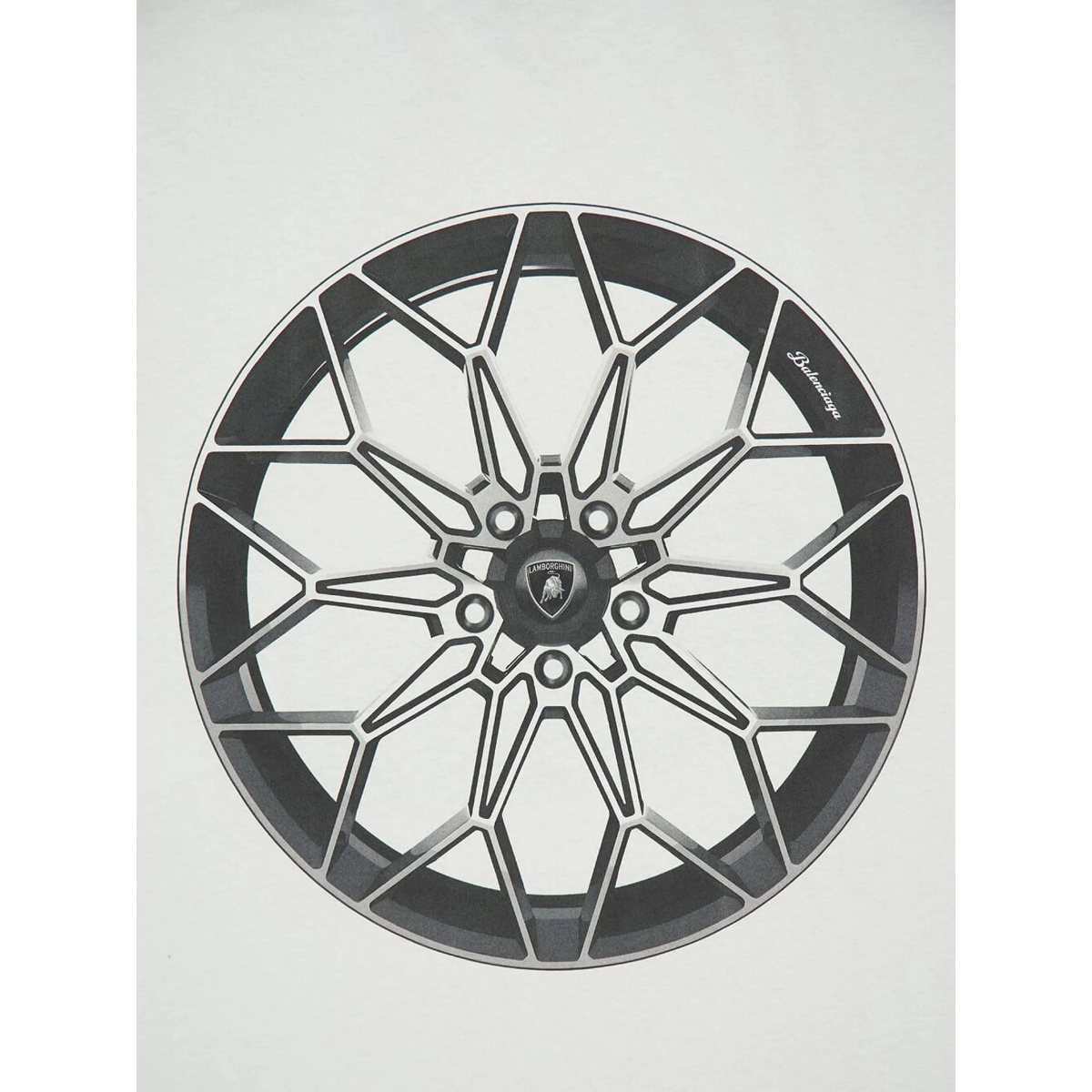 Lamborghini-print T-shirt - Img 3