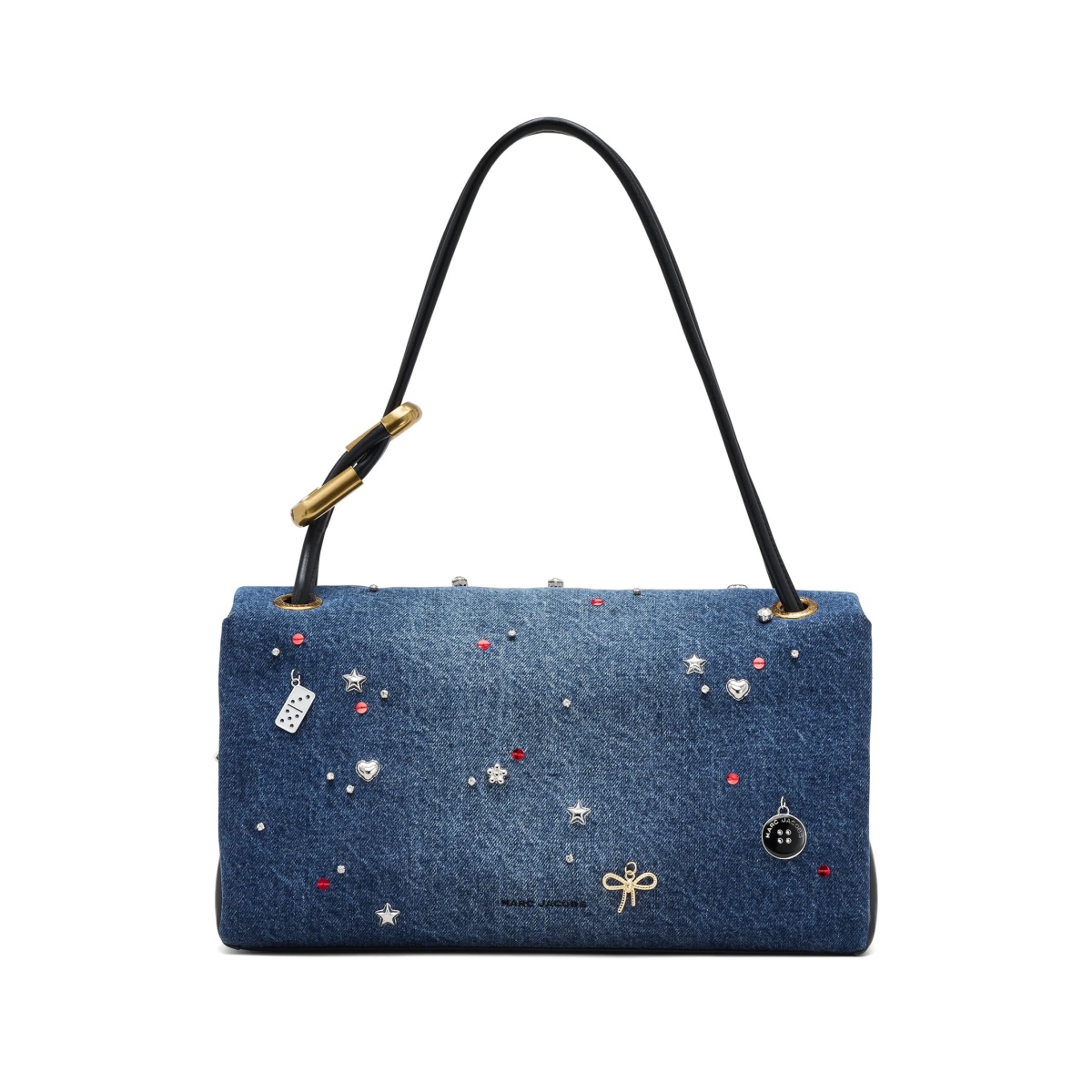 large Dual denim shoulder bag - Img 3