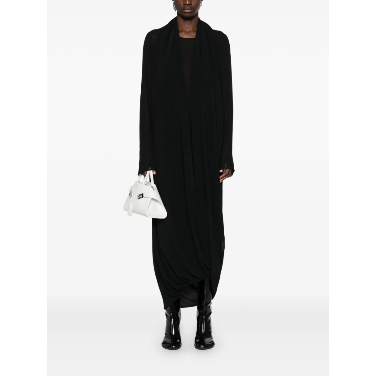 layered sheer maxi dress - Img 2