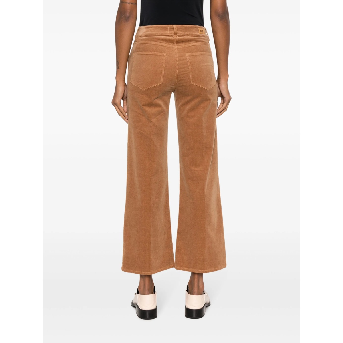 Leenah corduroy cropped trousers - Img 4