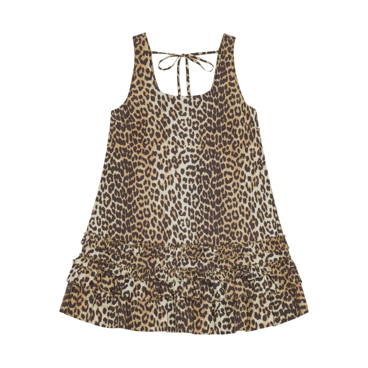 leopard-print dress