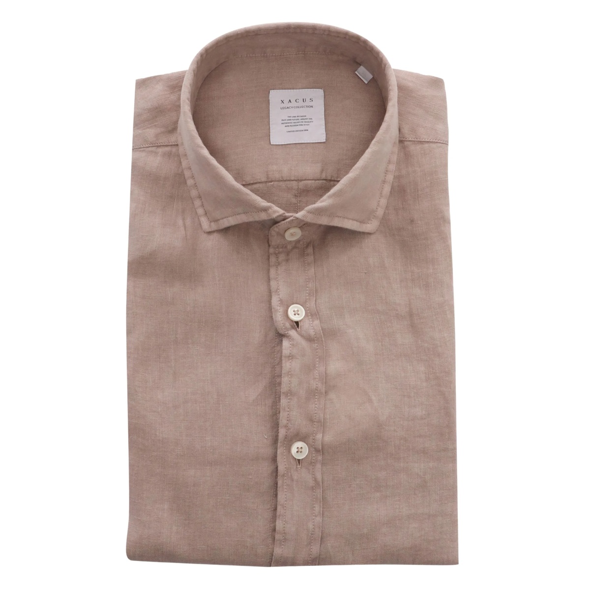 linen button-down shirt