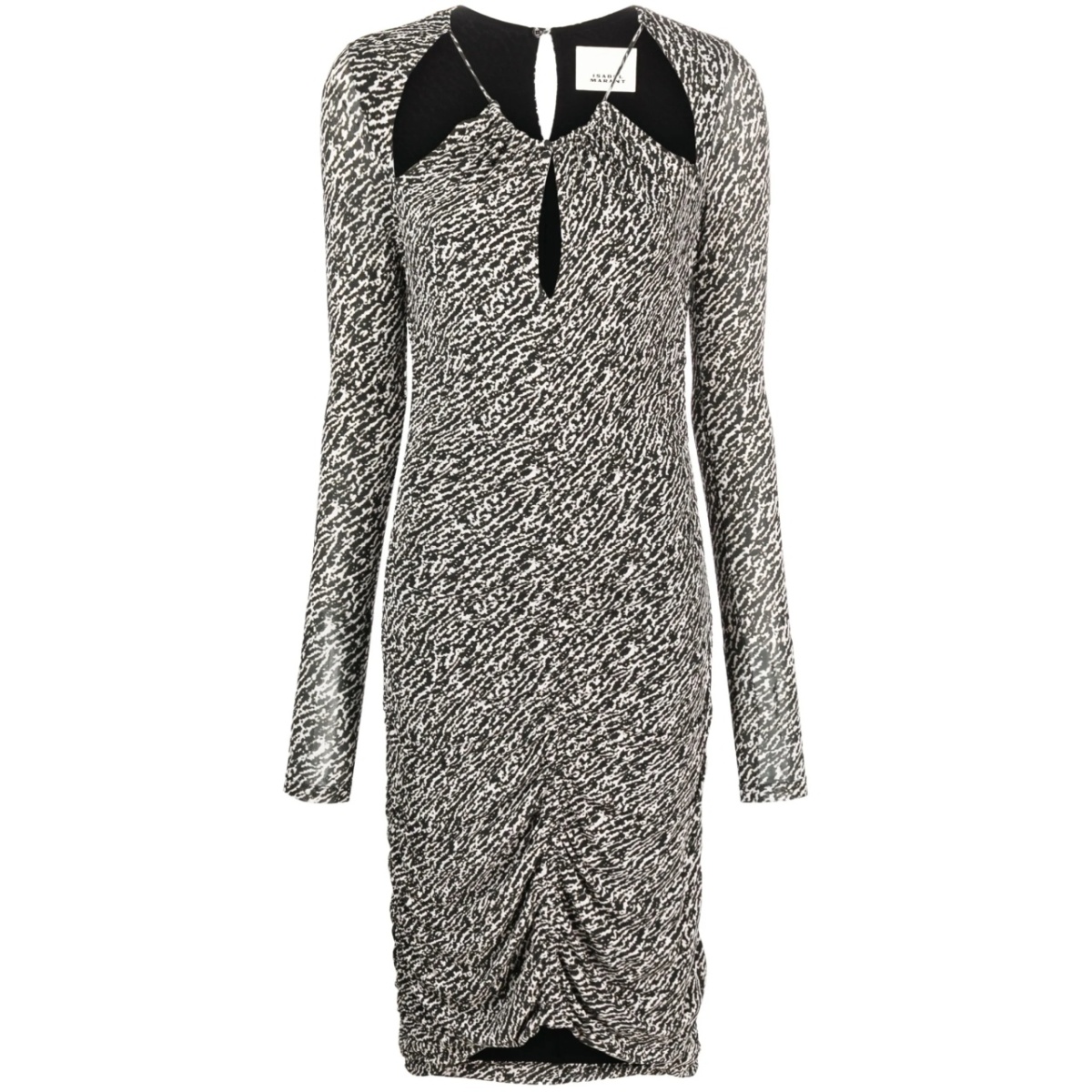 Logane cut-out midi dress