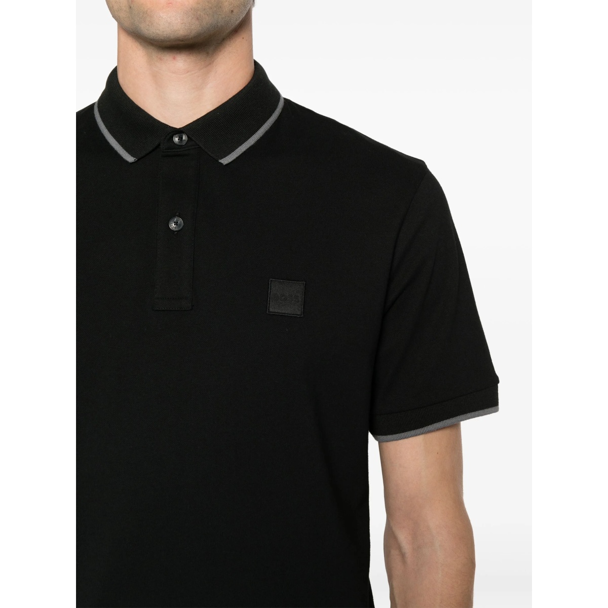 logo-appliqué polo shirt - Img 5