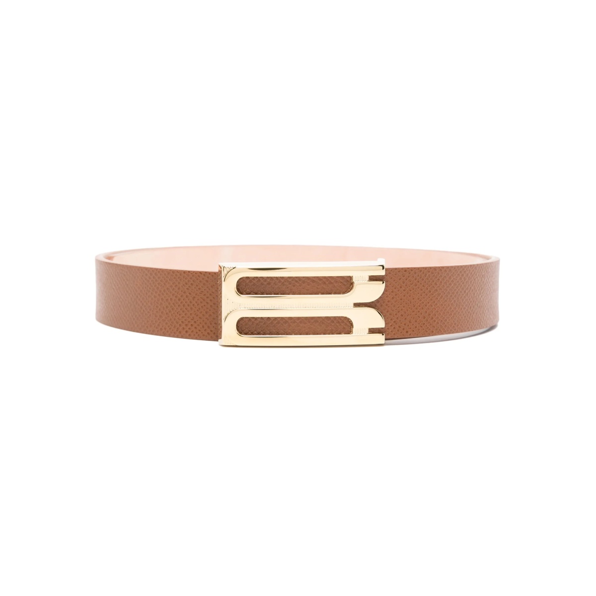 logo-buckle belt