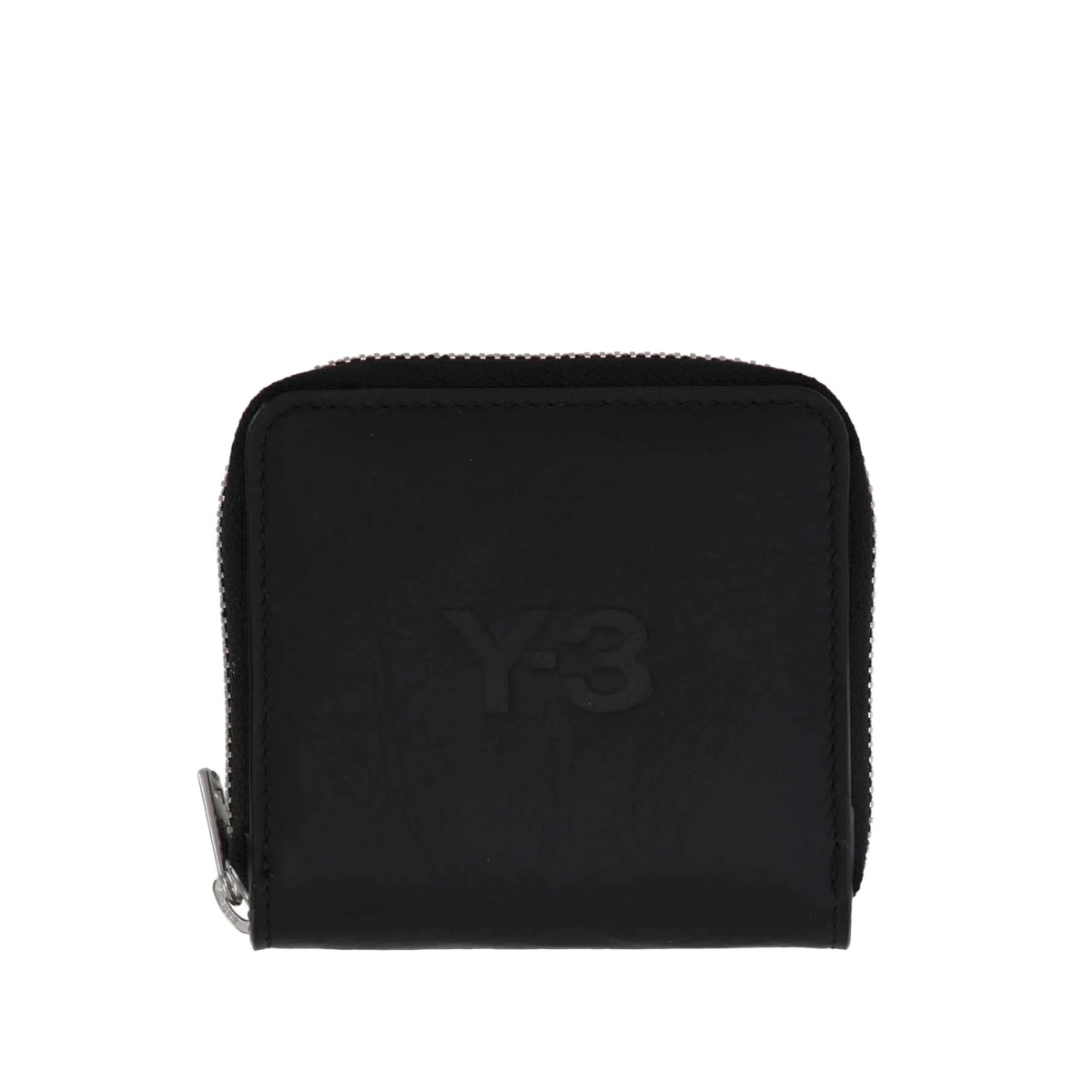 logo-debossed leather wallet