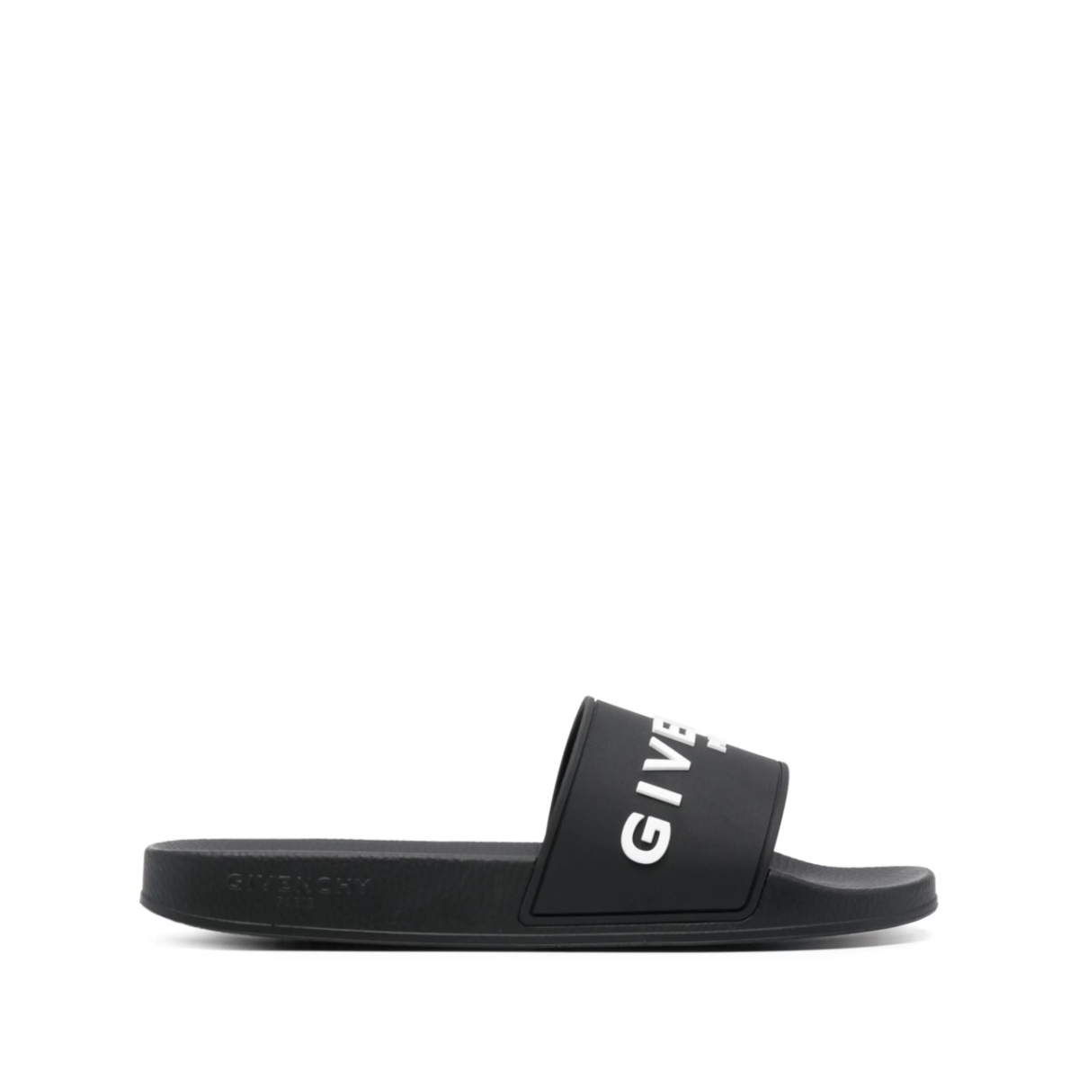 logo-debossed slides