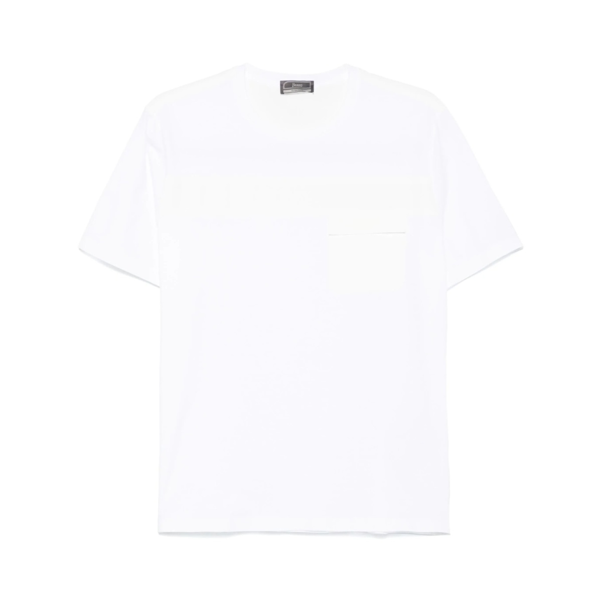 logo-debossed T-shirt