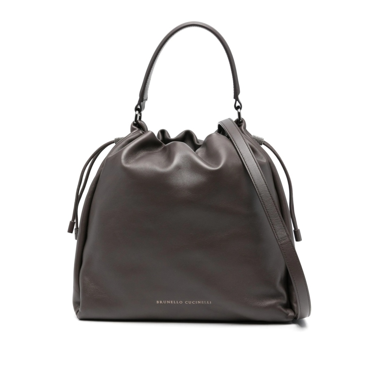 logo-debossed tote bag