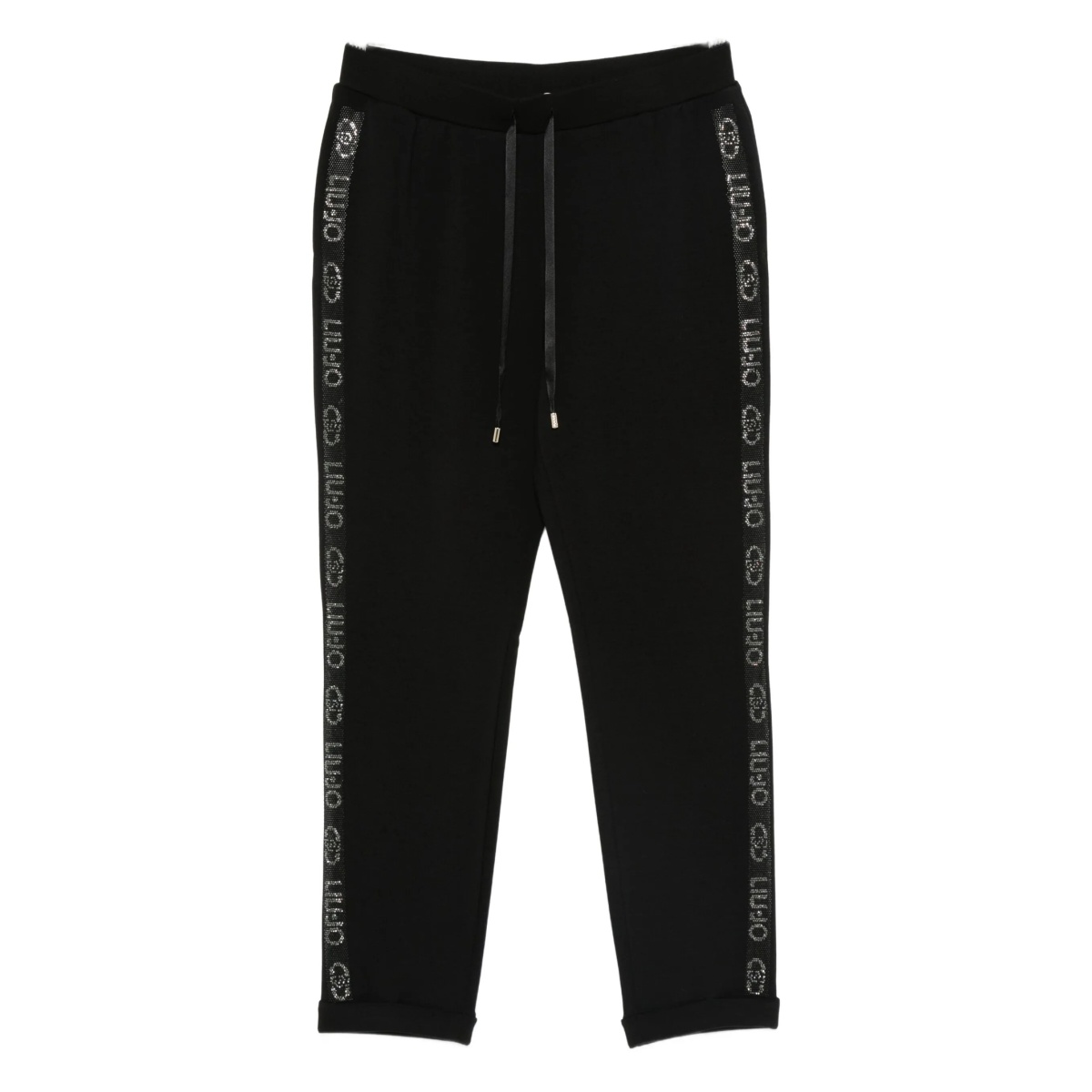logo-detail drawstring track pants