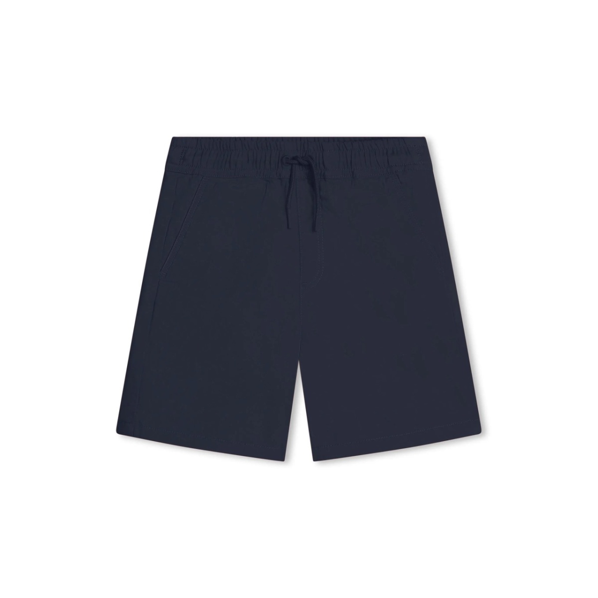 logo-embroidered cotton bermuda shorts