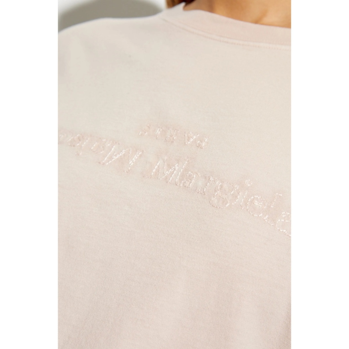 logo-embroidered cotton t-shirt - Img 5