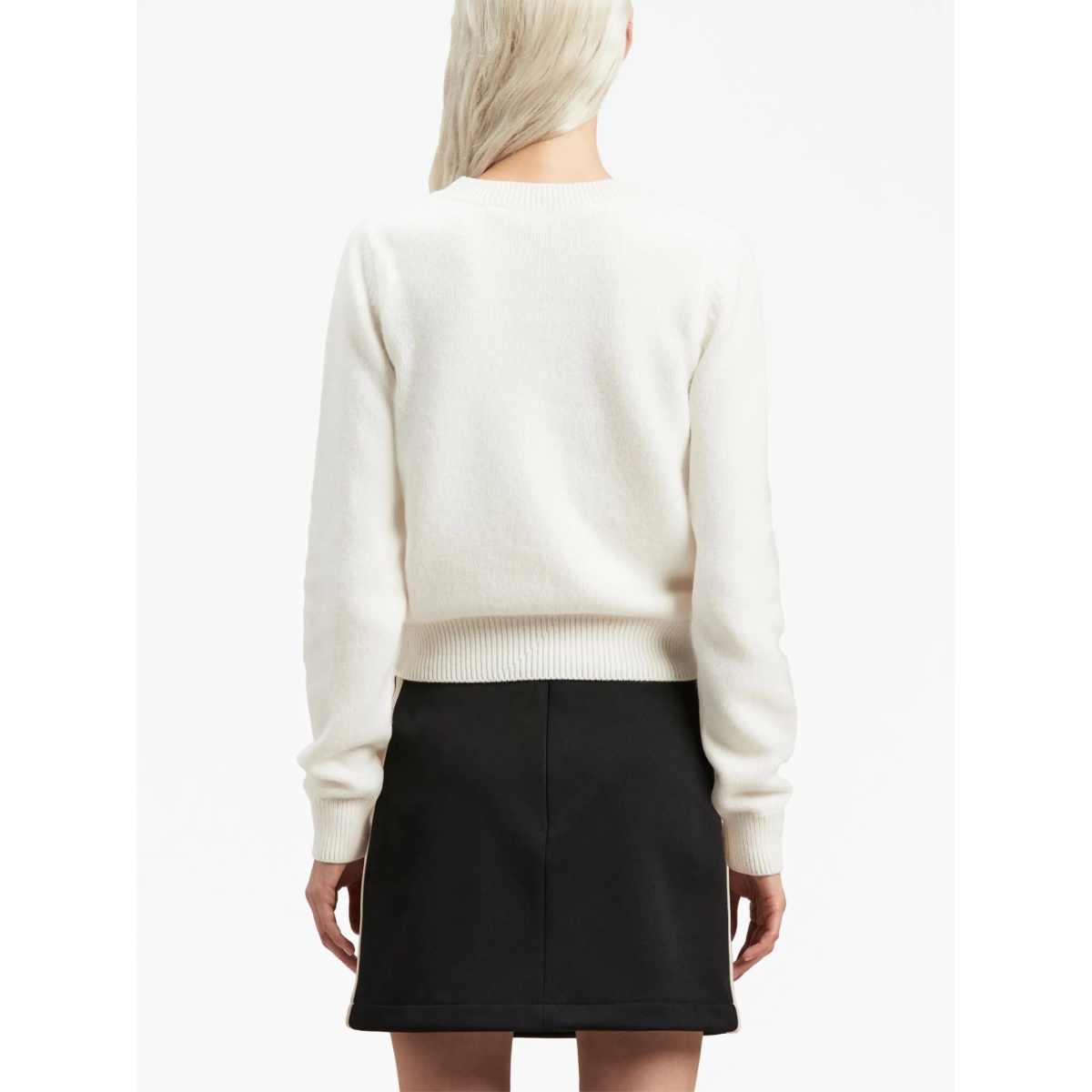 logo-embroidered crew-neck jumper - Img 5