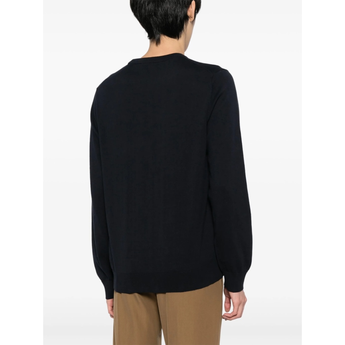 logo-embroidered organic-cotton sweatshirt - Img 4