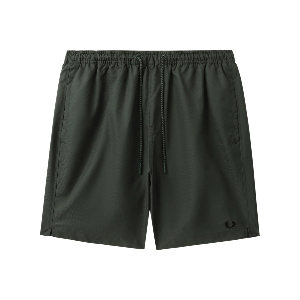 logo-embroidered shorts