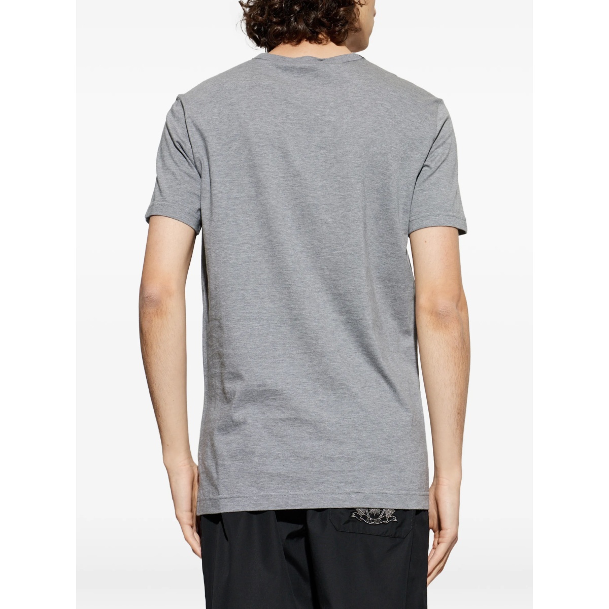 logo-embroidered T-shirt - Img 4