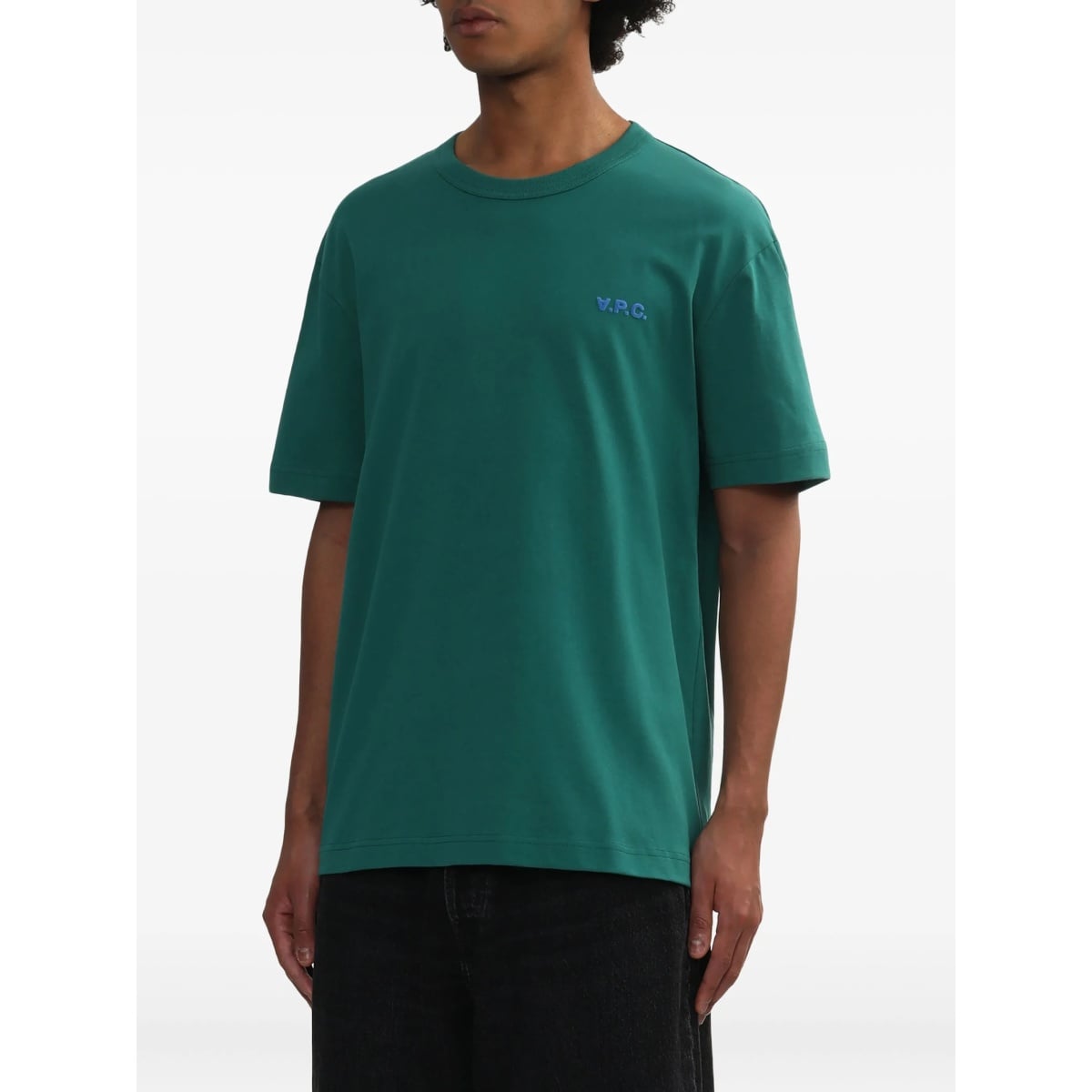 logo-embroidered T-shirt - Img 7
