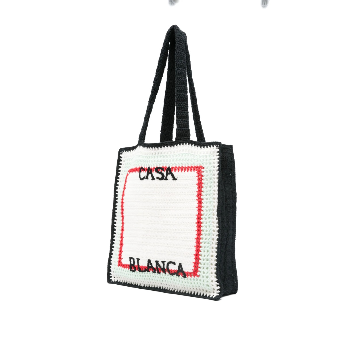 logo-embroidered tote bag - Img 3