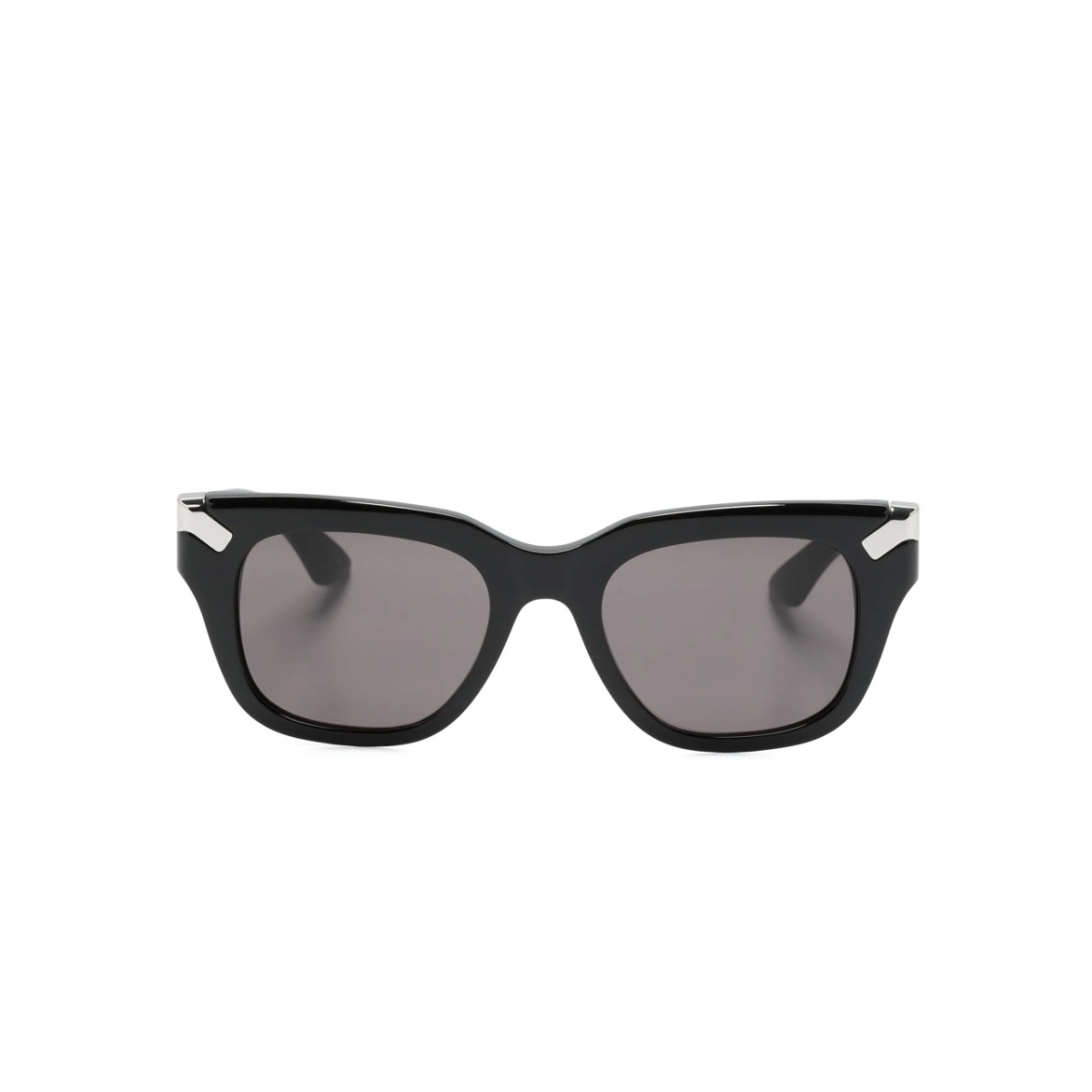 logo-engraved cat-eye sunglasses