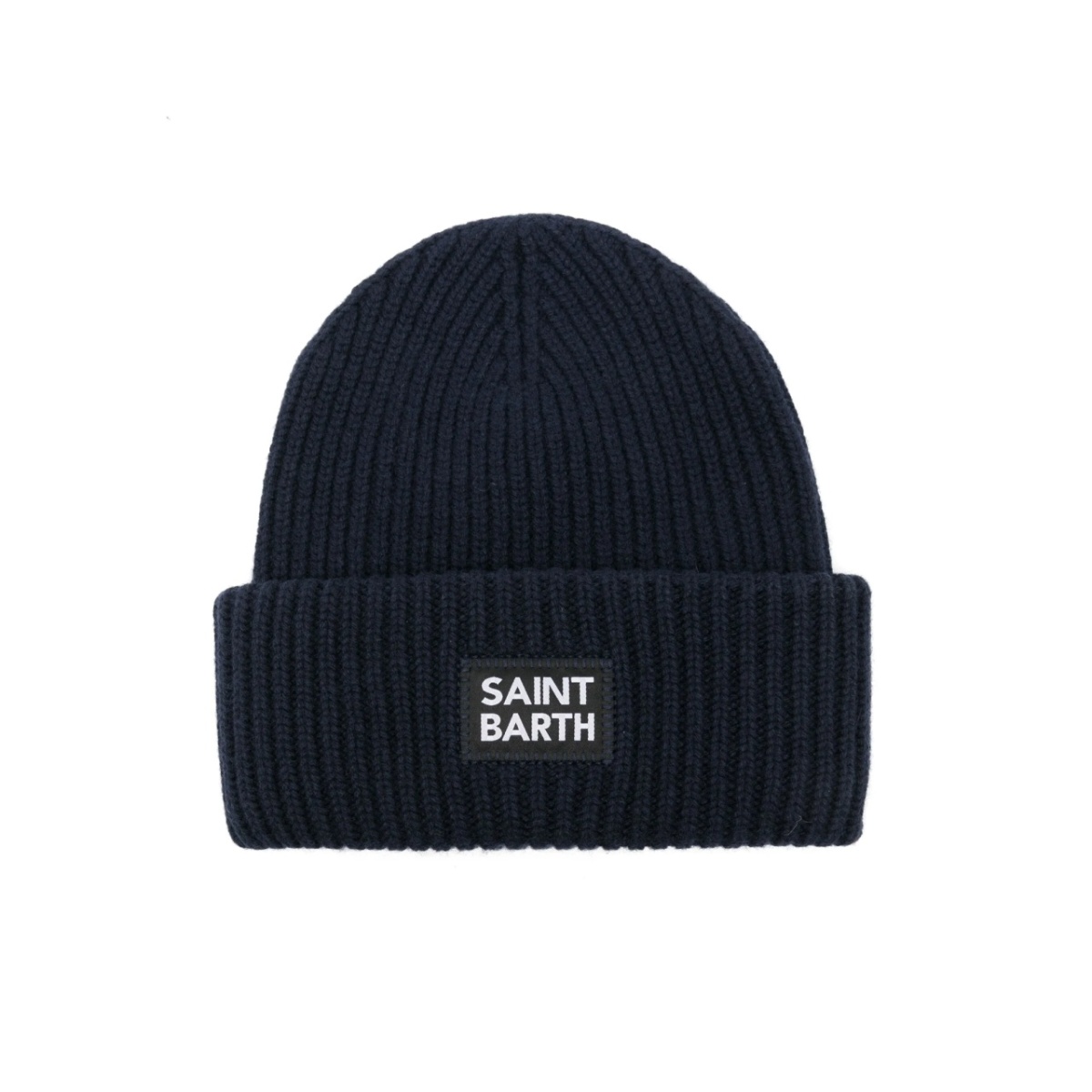 logo-patch beanie hat