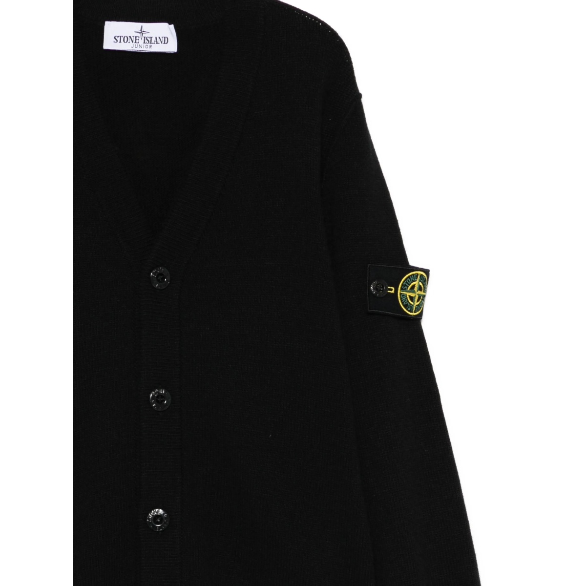logo-patch cardigan - Img 3