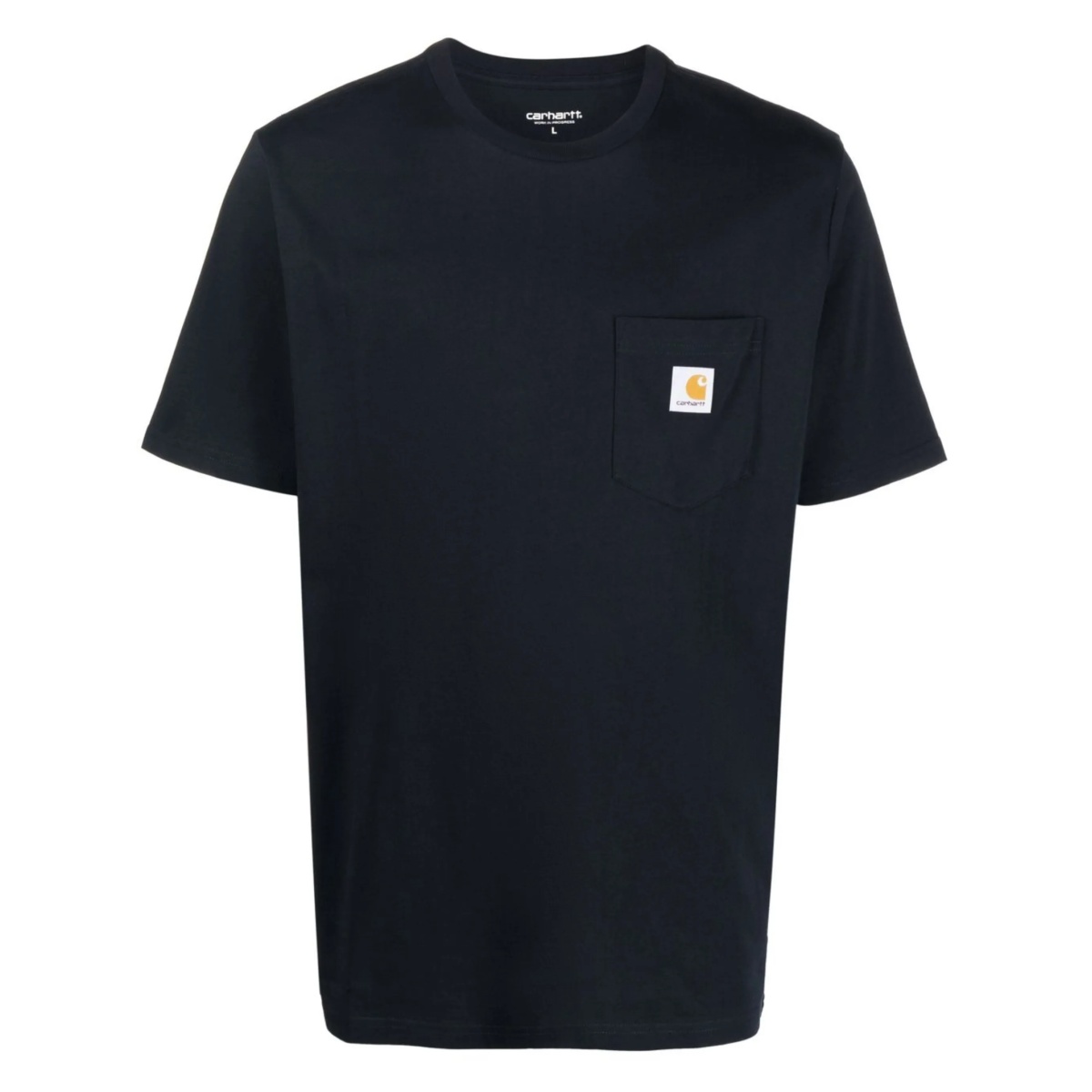 logo-patch cotton T-shirt