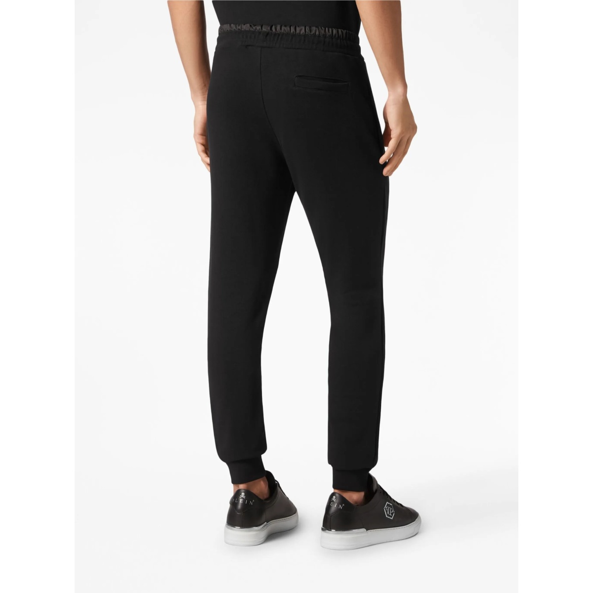 logo-patch drawstring track pants - Img 4