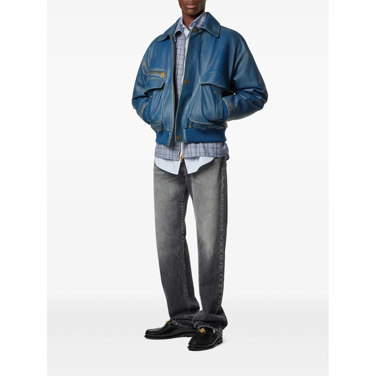logo-patch jeans - Img 2