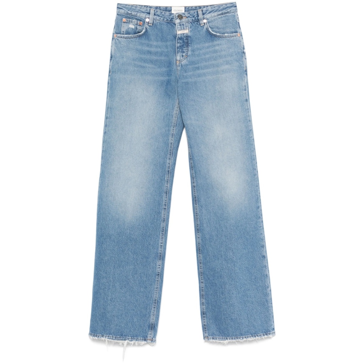 logo-patch jeans