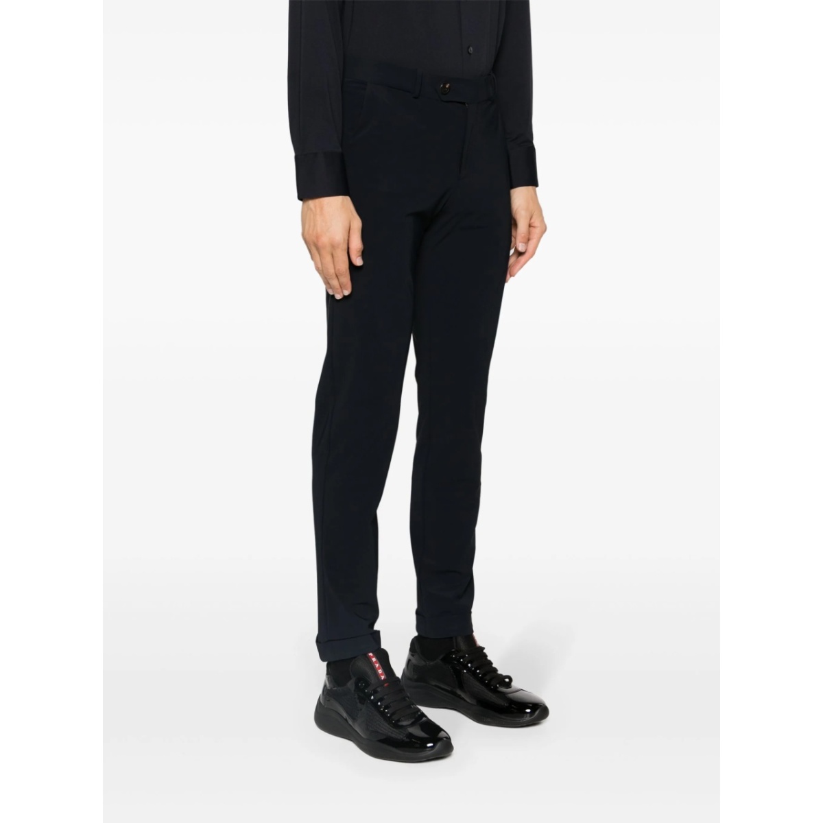 logo-patch lightweight chinos - Img 3