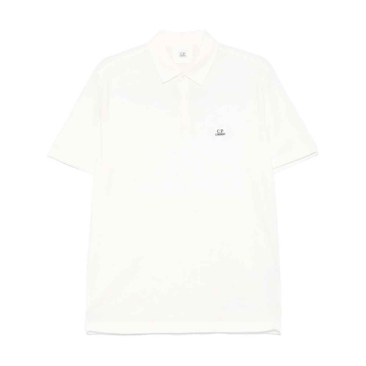 logo-patch polo shirt