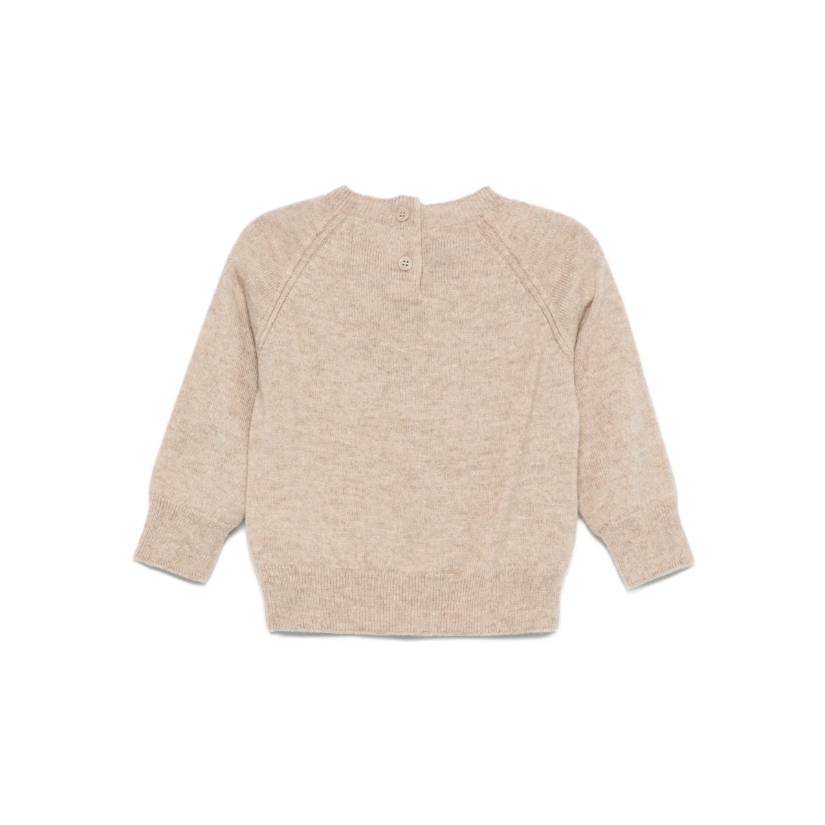 logo-patch raglan-sleeve sweater - Img 2