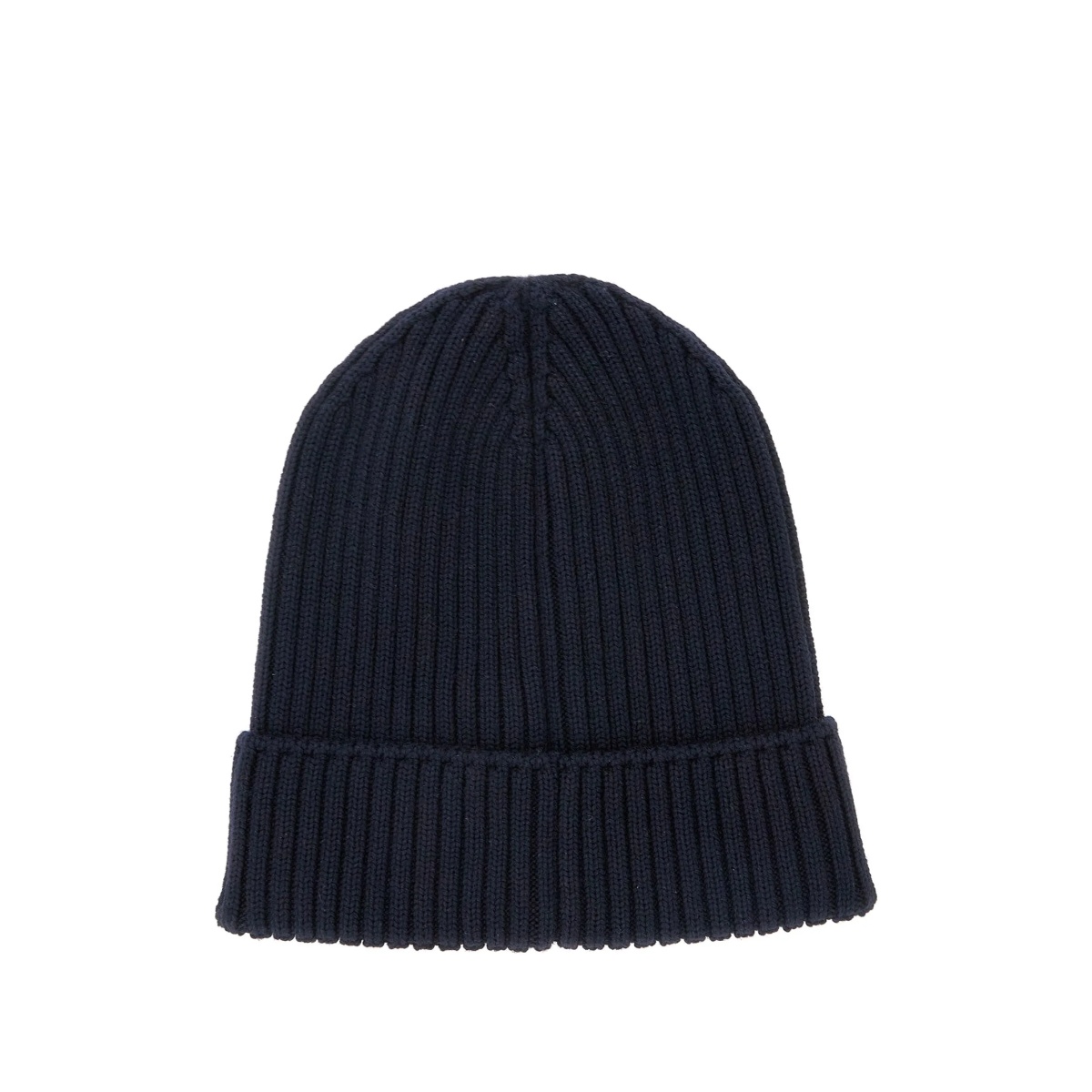 logo-patch ribbed beanie hat - Img 2