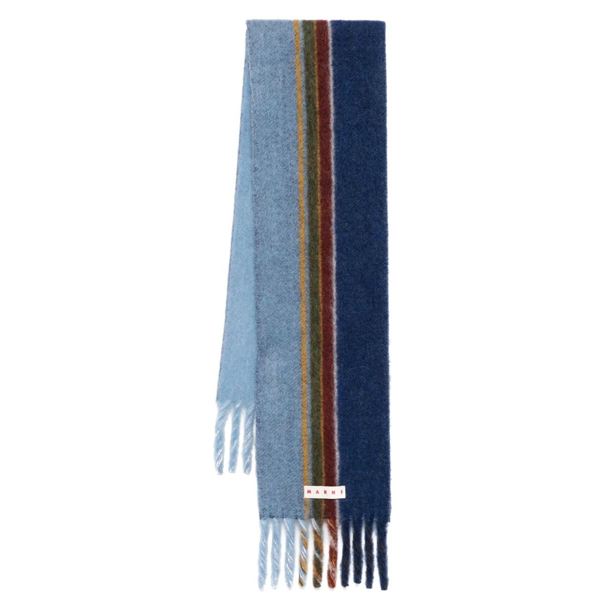 logo-patch scarf